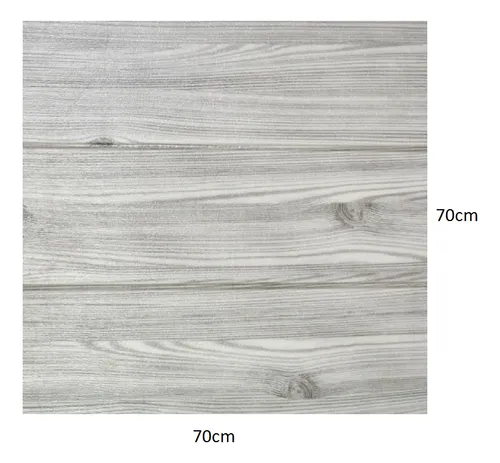 Placa Decorativa Pvc Autoadhesiva Para Pared 70 X 70cm