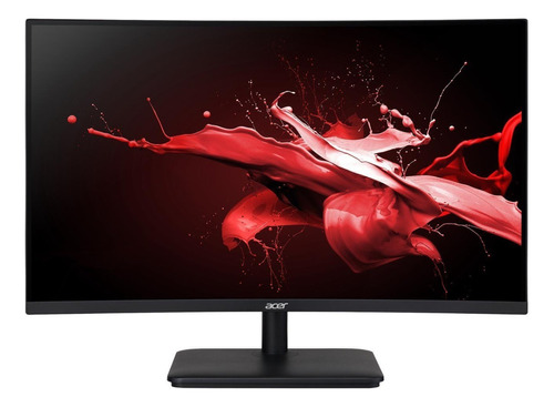 Monitor Curvo Gamer Acer 27' / 180 Hz / 1ms Vr/ Free Sync Color Negro