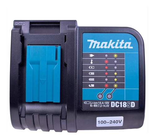 Combo 1 Carregador Bivolt + 1 Bateria 3.0ah Ml1830b - Makita
