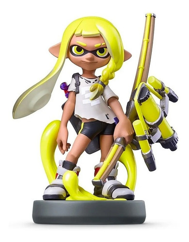 Inkling Girl Yellow Splatoon 3 Amiibo
