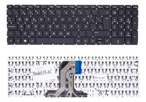 Teclado Portatil Hp 15-ac/15-ay/15-af/15-aj/hp 250/255 (ñ)