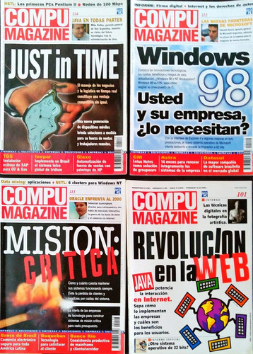 Revistas Compu Magazine Antiguas Varias - La Plata