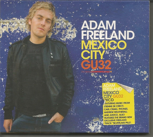 Adam Freeland - Mexico City Gu32 - Cd - Tenho +700 Cds