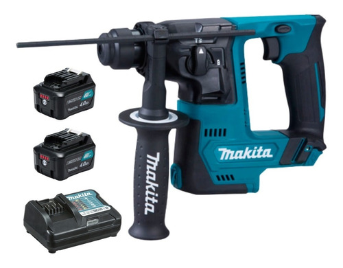 Martelete Makita Rompedor Sds Hr140 Com 2 Baterias 4ah 12v