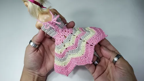 Vestido De Croch Para Boneca Barbie - MercadoLivre Brasil