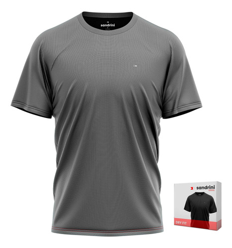 Camisa Termica  Masculina Academia Dry-fit Esporte Preta Uv
