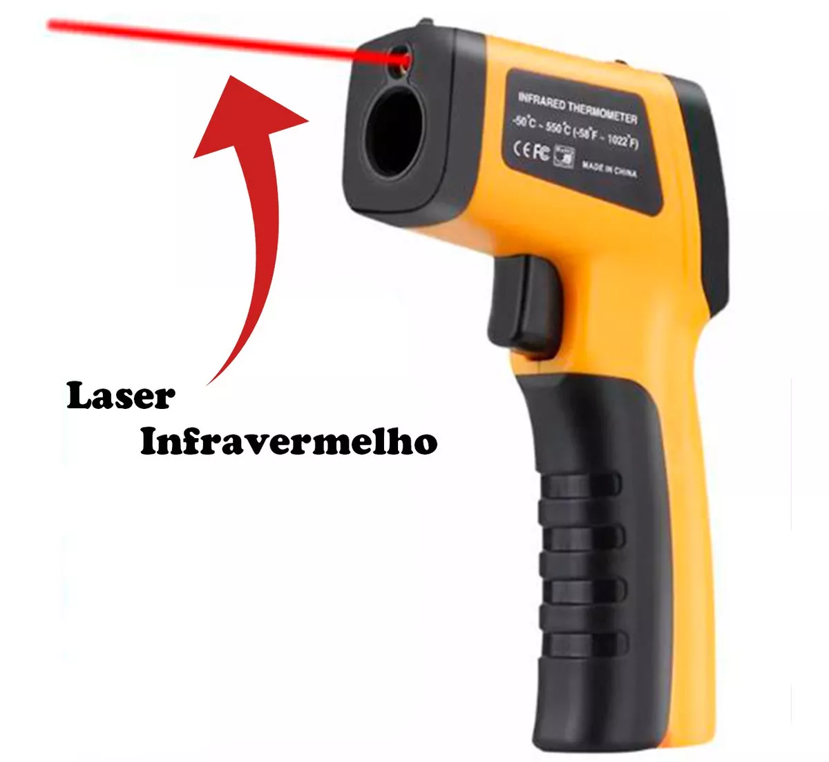 Terceira imagem para pesquisa de pistola medir temperatura laser