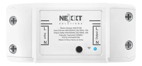 Interruptor De Relé Inteligente Nexxt Nhe-r100 Wifi