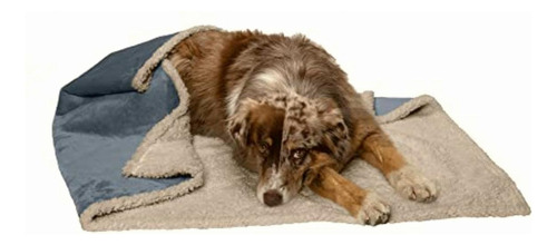 Furhaven Large Waterproof & Self-warming Soft-edged Terry &