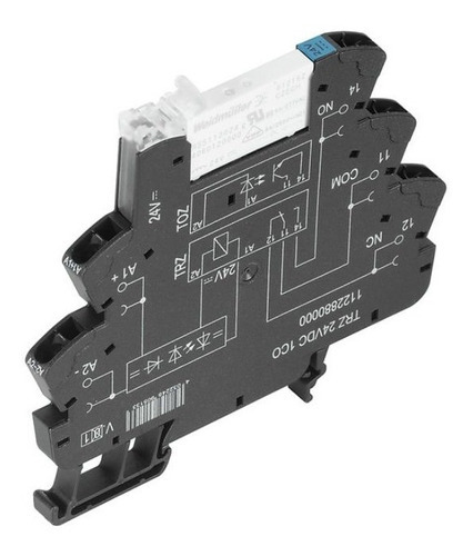 Relé de interfaz delgada Weidmüller Trz 24 vdc 1co 1naf