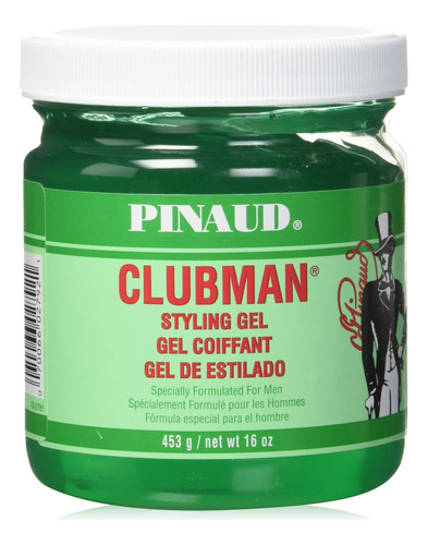 Clubman Gel De Peinado, 16 Oz