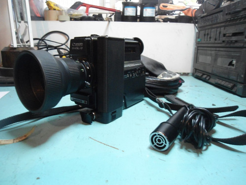 Filmadora Canon Canosound 514xl-s Com Bolsa E Acessórios- E