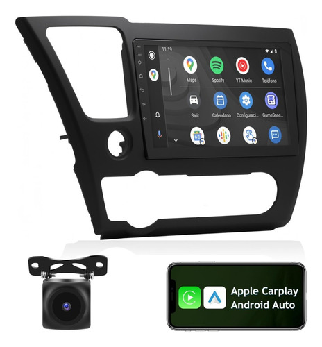 Estereos De Pantalla Honda Civic 2013-2015 2gb/32gb Carplay