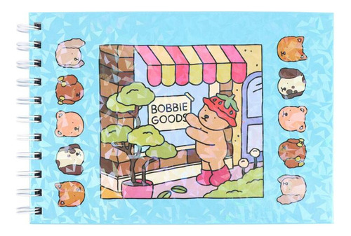 Libro For Colorear De Bobbie Goods (azul)