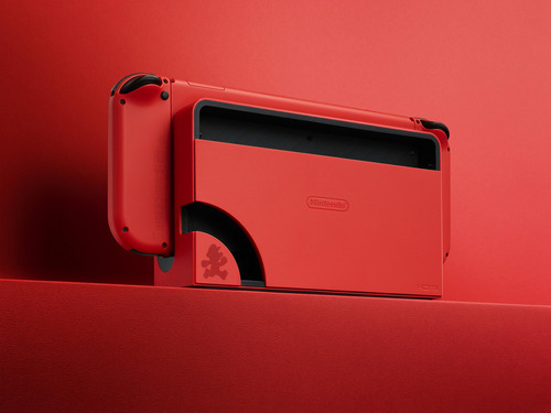 Consola De Juegos Nintendo Switch Oled Mario Red Edition