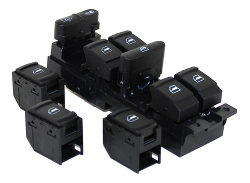 Kit Switch Control Ventanillas Cristales Electricos Jetta
