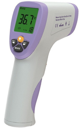 Imagen 1 de 10 de Termometro Digital Bebe Sensor Sin Contacto Niños Fiebre New