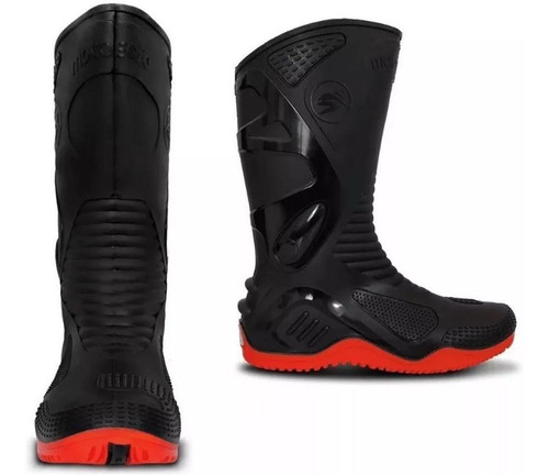 bota para chuva motociclista