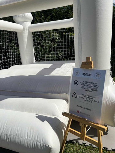 Alquiler Castillo Inflable Blanco - Zona Norte