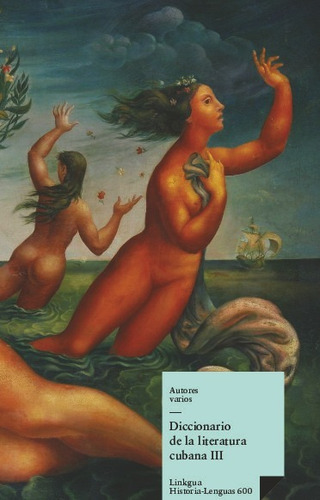 Libro Diccionario De La Literatura Cubana Iii -