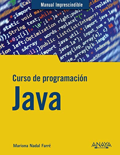 Curso De Programacion Java Nadal, Mariona Anaya Multimedia