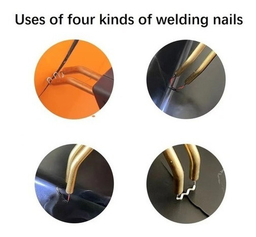 Imagen 7 de 8 de Soldadora De Plástico Con Clip, Cuchillo Y Clavos De Onda