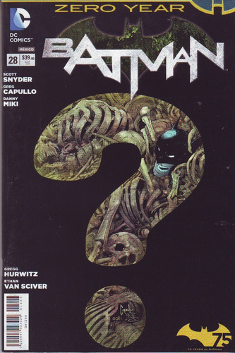 Comic Batman New 52 # 28 Carton Y Bolsa Gratis Español
