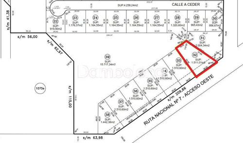 Imagen 10 de 14 de Terreno Fracción En Venta O Permuta Sobre Colectora Acceso Oeste - Luján