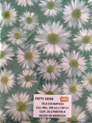 Tela Vegetal Estampada