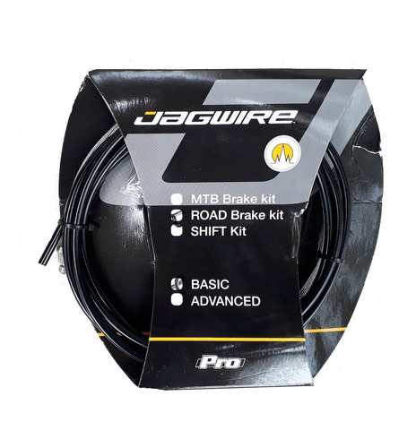 Imagen 1 de 2 de Juego De Cables Y Fundas De Freno Jagwire Basic Bici Ruta