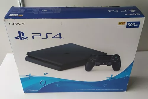 Ps4 500 GB na cx completa com controle psn 10 meses pra baixar