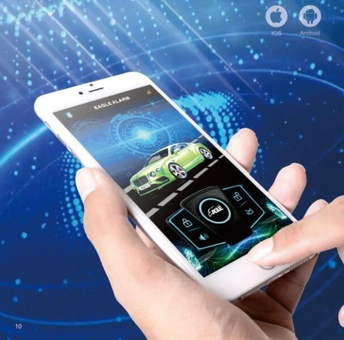 Alarma Codigo Variable Antirrobo Corta Corriente Y Bluetooth