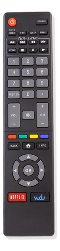 Nh401ud - Control Remoto De Reemplazo Para Magnavox Tv 22mv4