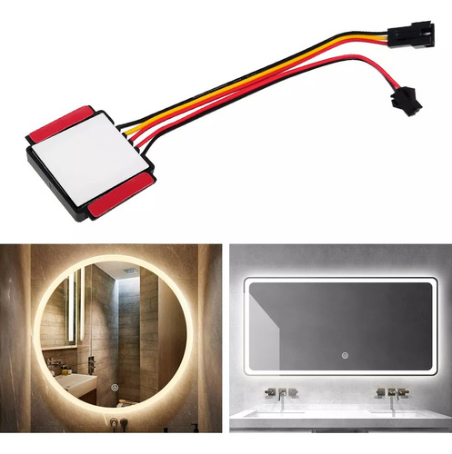 Led Apagador Touch Dimmer Para Espejos,vidrio,plastico,etc