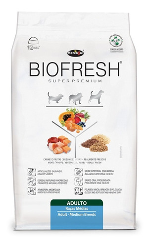 Biofresh Adulto Raza Mediana 3 Kg Con Pate Premium 300 Grs