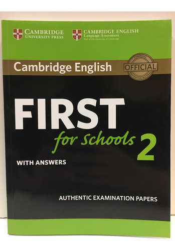 Cambridge English First For Schools 2 Student's Book