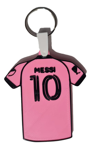 Messi Llavero Inter Miami Camiseta X15 Personalizado C/u