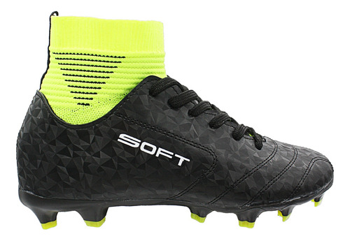 Botines De Futbol Zapatillas Tapones Media Alta Soft 382 