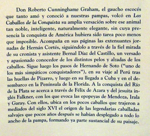 comprar Robert B. Cunninghame Graham Los Caballos De La Conquista