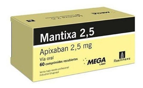 Mantixa 2.5 60 Comprimidos