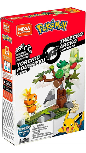 Mega Construx Pokémon Torchic Vs. Árbolcko