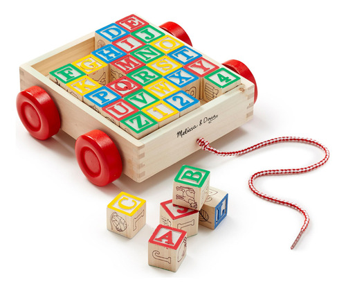 Juguete Educativo Melissa Doug Classic Abc De Madera