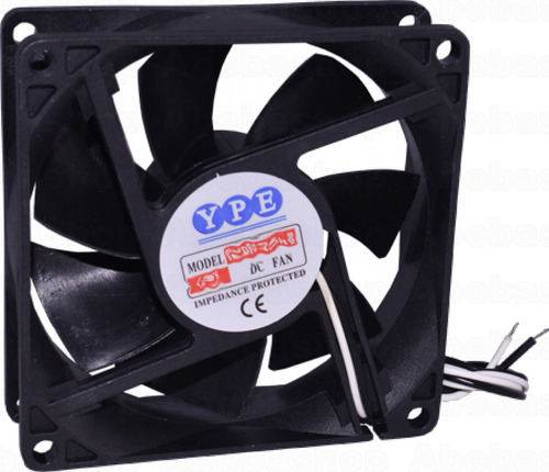 Cooler 80x80x25.5mm 12v Buje Ventilador Fan Turbina