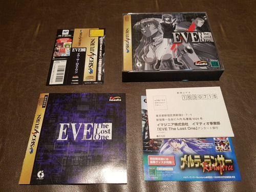 Eve The Lost One Sega Saturn Japones Completo