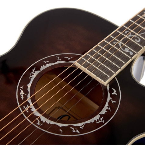 Imagen 6 de 8 de Guitarra Acústica Creep Mf150ce C/corte Eq 5 Bandas Funda