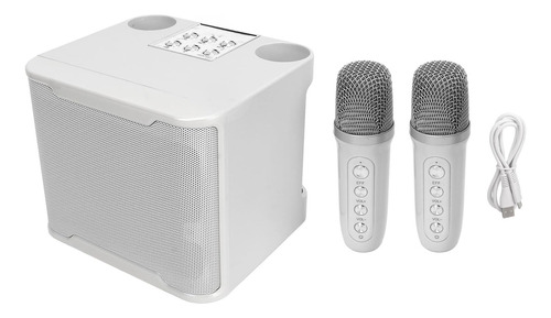  Karaoke Mini, Inalambrico Con 2 Microfonos  Bluetooth/usb/a