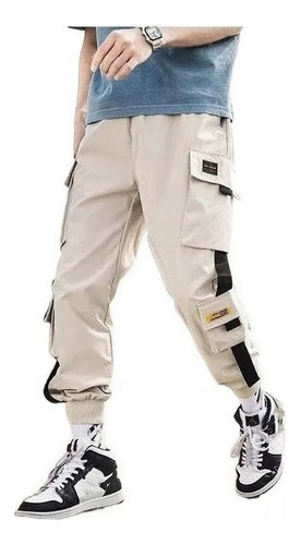 Pantalones Cargo  Calle Para Hombre Joggers  Harén Ajustados