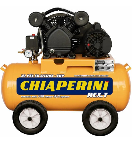 Compressor De Ar M.pressão Rex.t Mono 2hp 50l Chiaperini