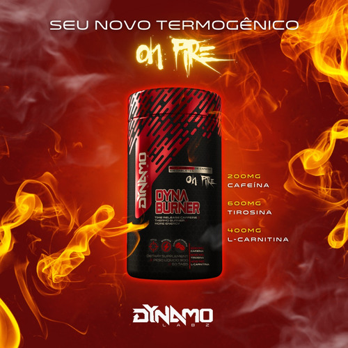 TermogĂȘnico Dyna Burner Dynamo Labz 60 Tabletes