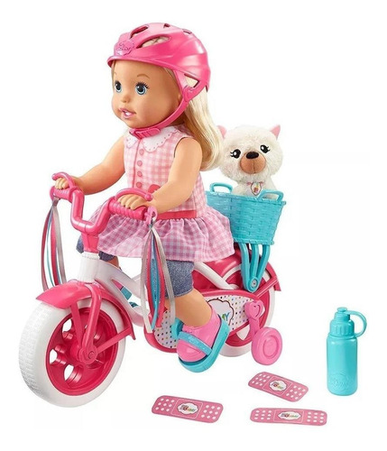 Little Mommy Muñeca Mi primer paseo Mattel FCN11